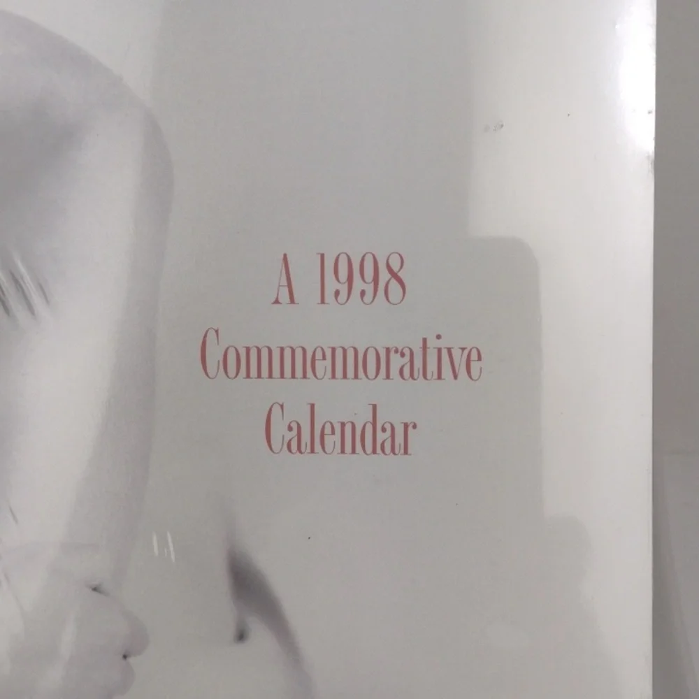 DIANA Princess of Wales 1998 Commemorative Calendar Shrink Wrapped